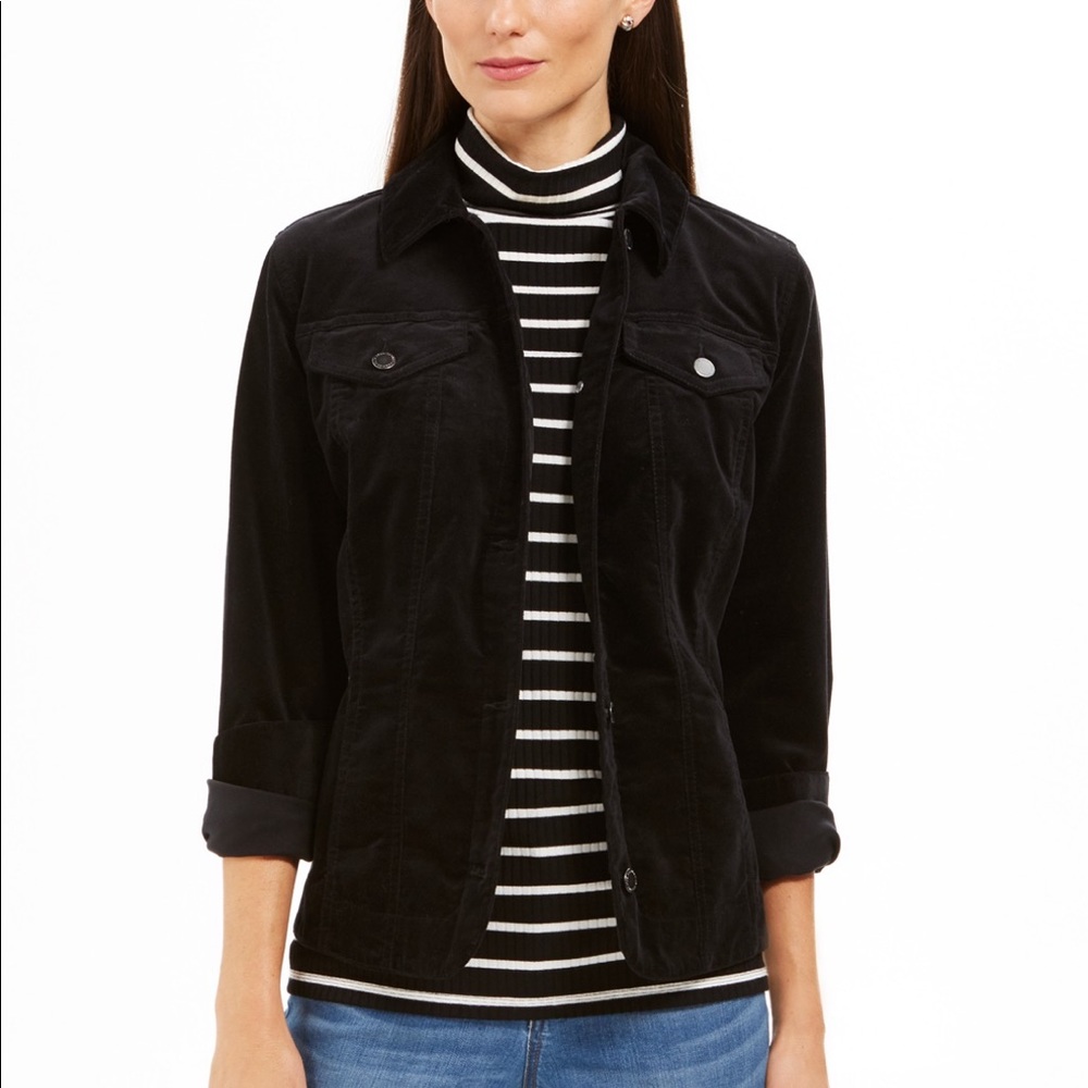 Charter Club Black Jacket